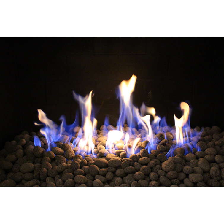 Outdoor Fireplace Lava Rocks